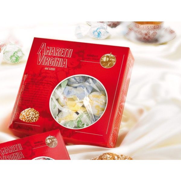 Virginia  Amaretti large windowed box 150g