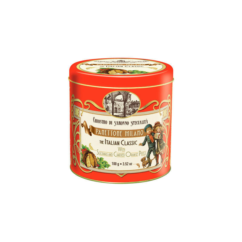 Lazzaroni Classico Panettone Metal Tin Vintage Memories 100g