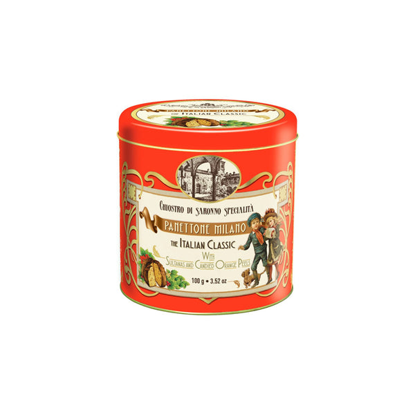 Lazzaroni Classico Panettone Metal Tin Vintage Memories 100g