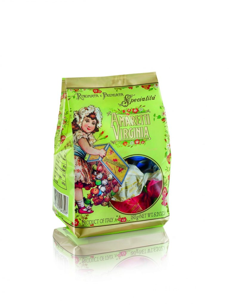 Virginia Amaretti Classic Lithographed Pouch 150g