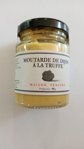 Maison Pebeyre Dijon Mustard with Black Truffle 90g