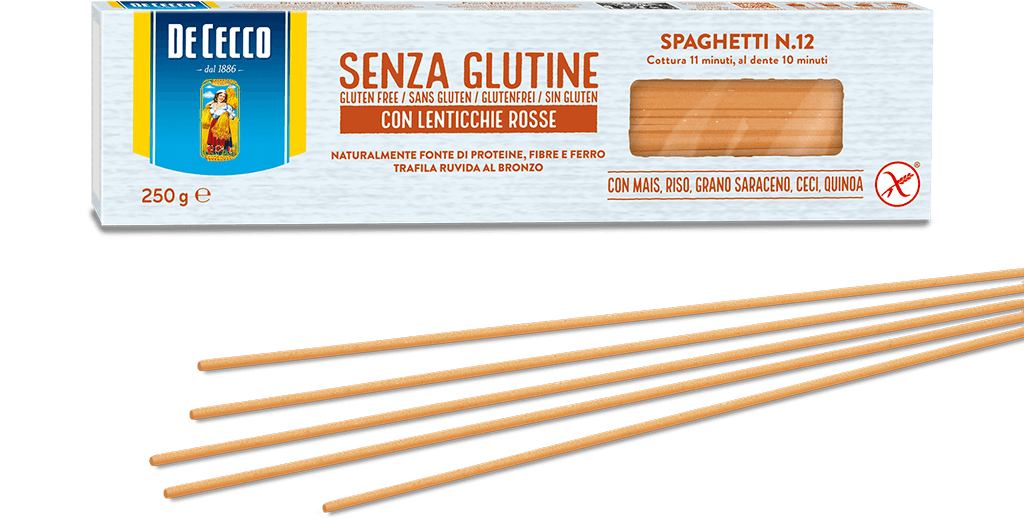 Des Cecco Gluten Free Red Lentil Spaghetti 250g