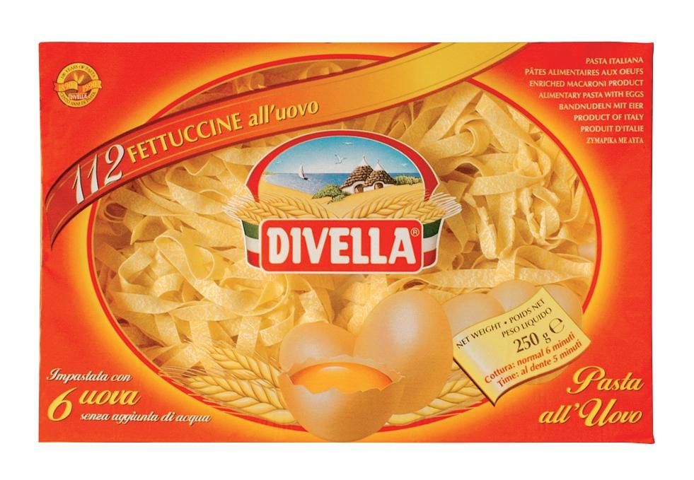 Divella Fettuccine with Egg Pasta 112  250g