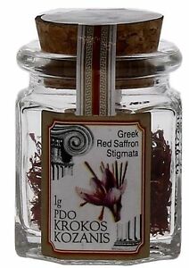 Krokos Greek Red Saffron Filaments 1g