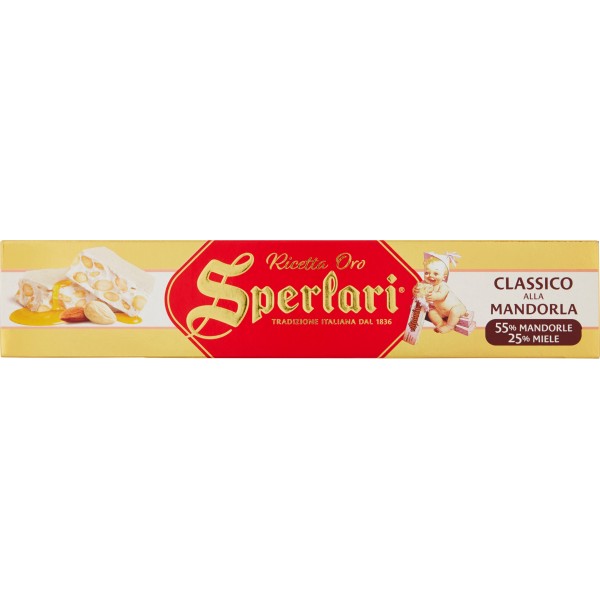 Sperlari Nougat with Almond Honey 200g
