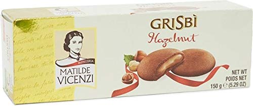 Matilde Vicenzi Grisbi Hazelnut Chocolate  Biscuits 150G