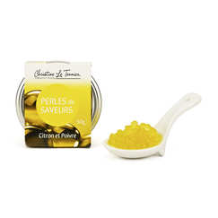 Christine Le Tennier Lemon and Pepper Flavoured Pearls 50g