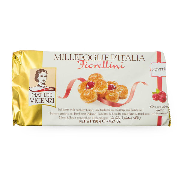 Puff Pastry with Raspberry Filling 120g Matilde Vicenzi