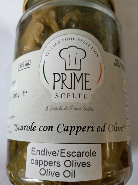 Prime Scelte Escaroles With Capers and Olives 320g