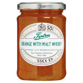 Tiptree Orange with Malt Whiskey Marmalade 340g
