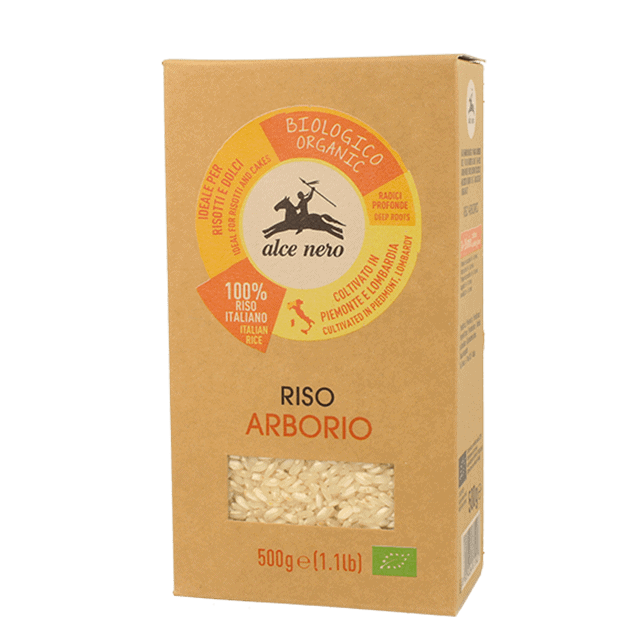 Alce Nero Organic Arborio White Rice 500g