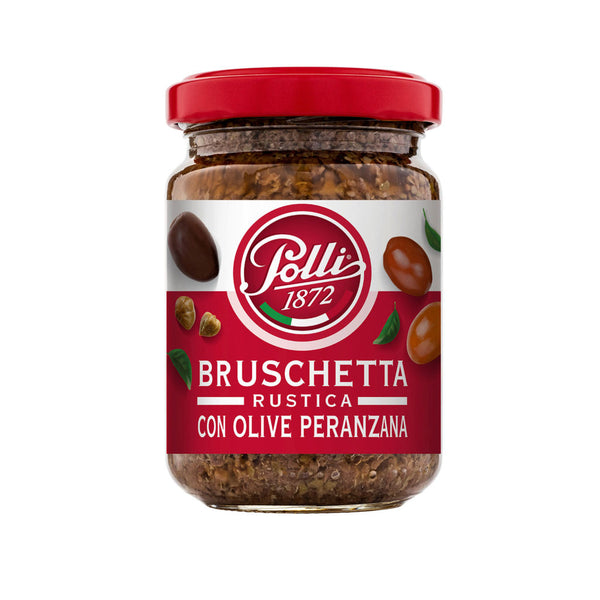 Polli Bruschetta Topping with Olives 140g