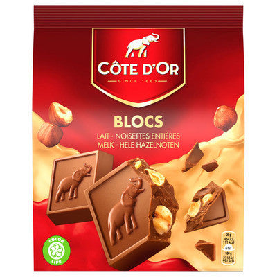 Cote d Or Bloc Bag Milk Hazelnut 200g