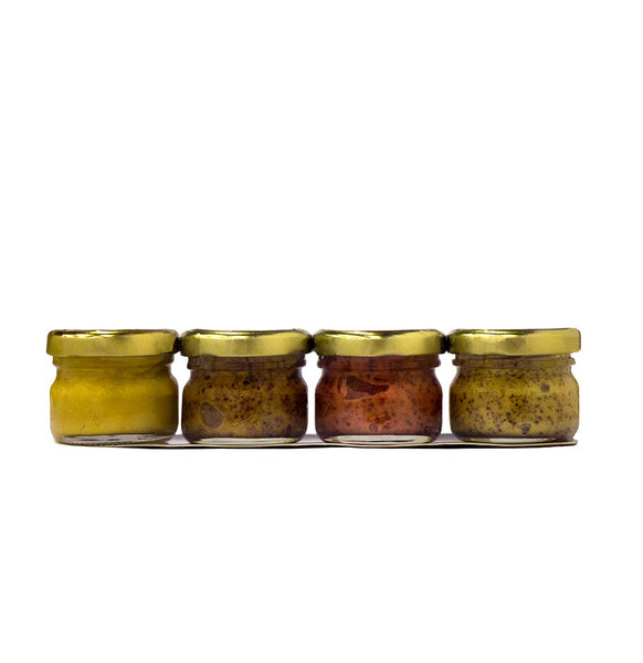 Edmond Fallot Gift Pack of 4 Mustards (4 x 25g)
