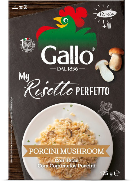 Gallo Porcini and Mushroom Risotto Rice 175g