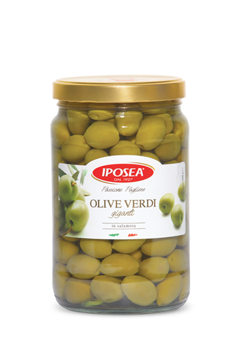 Iposea Giant Green Olives 1700g