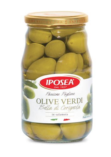 Iposea Bella Cerignola Olives 500g