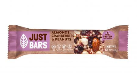 Just bars with Almonds, Cranberry and Peanuts 40g