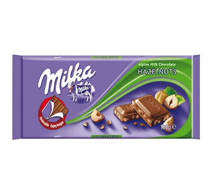 Milka Alpine Hazelnut chocolate 100g