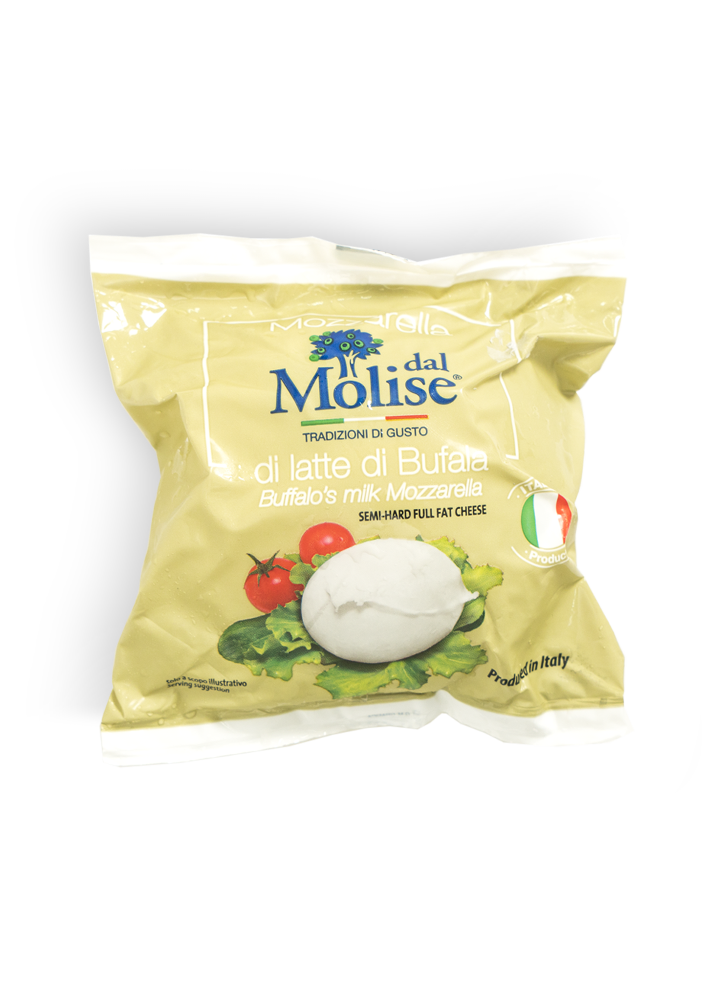 Dal Molise Frozen Mozzarella 100% Latte di Bufala 125g (Frozen: In store collection)