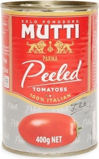 Mutti Whole Peeled Tomatoes   400g