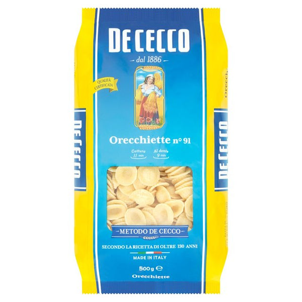 De Cecco Orecchiette  No 91   500g