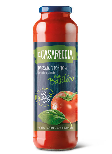 La Casareccia Passata with Basil 680g