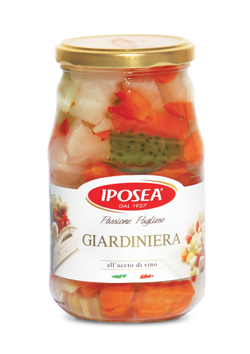 Iposea Giardinera (Pickled vegetables in wine vinegar) 300 ml