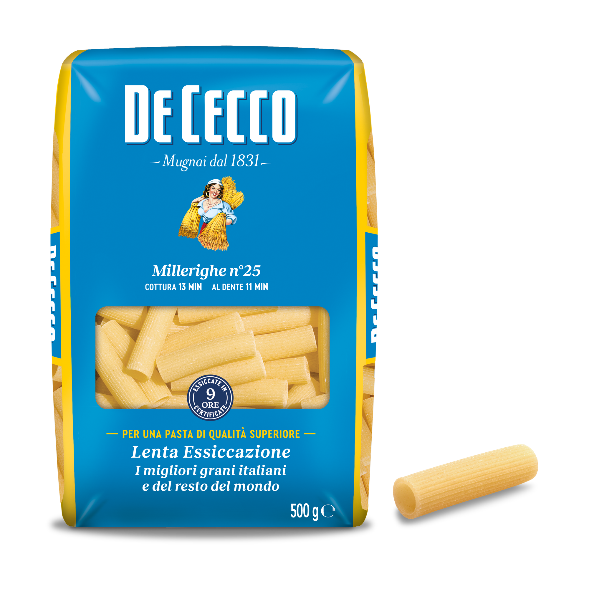 De Cecco Millerighe Pasta 500g