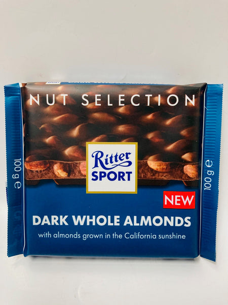 Ritter Sport Dark whole Almonds 100g