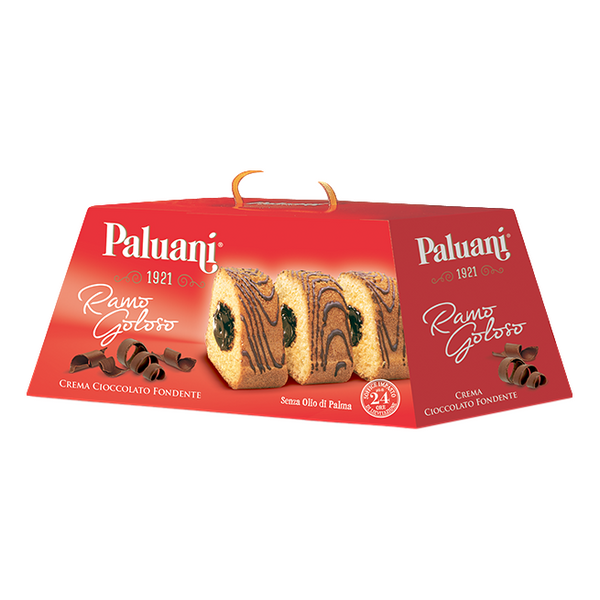 Paluani Chocolate and Cream Cake 400g
