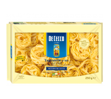 De Cecco Tagliatelle no 304 Pasta 250g