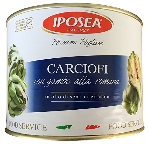 Iposea Artichokes with Stem in a Tin 1900g