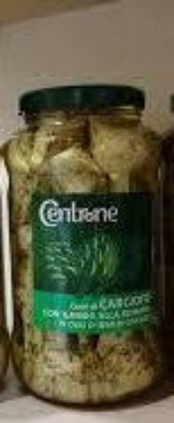 Centrone Artichokes Hearts With Stems in Sunflower Oil  680g