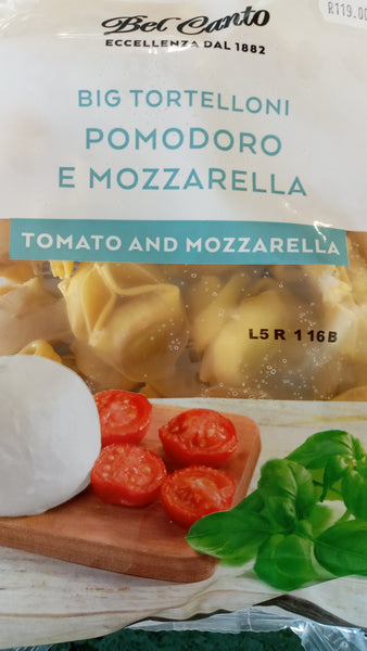 Bel Canto Frozen Big Pomodor Mozzarella Tortelloni 500g (In store collection)