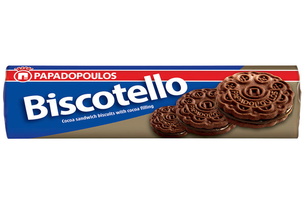 Papadopoulos Choclate Biscotello 200g
