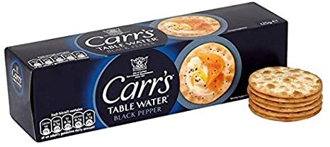 Carr's Black Pepper Crackers 125g