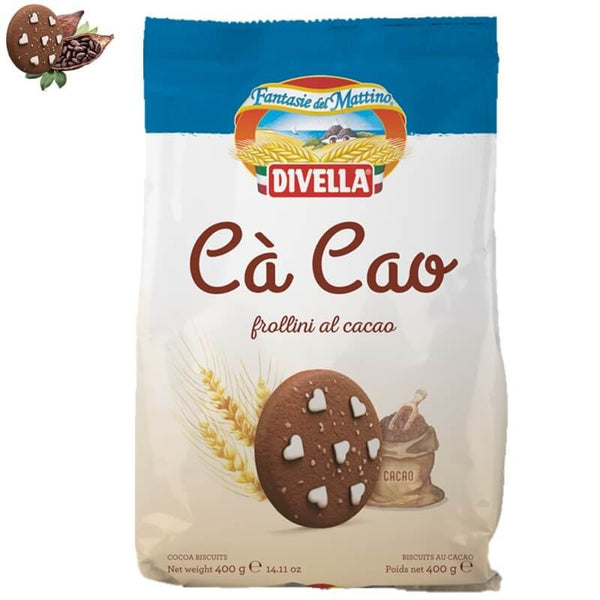 Divella Ca Cao (Cocoa Biscuits) 400g