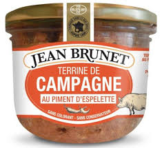 Jean Brunet Farmhouse Pate with Chilli Pepper 180g