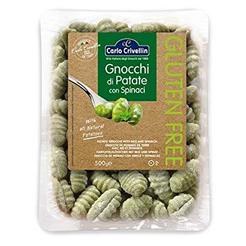 Carlo Crivellin Potatoe Gnocchi with Spinach 500g