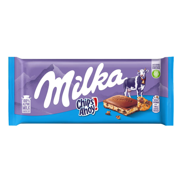 Milka Chips Ahoy Chocolate 100g