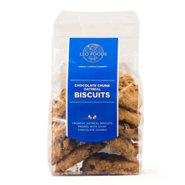 Leo Foods Chocolate Chunk Oatmeal Biscuits 160g