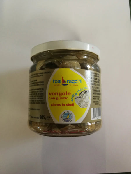 Tosi Raggini (Clams in Shell) 515g