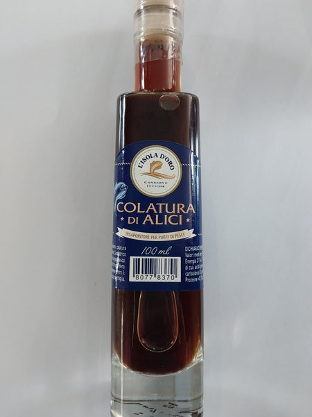 Lisola D'Oro Anchovy Colatura (Pouring Anchovy  Oil) 100ml