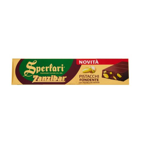 Sperlari Zanzibar Dark Chocolate with Pistachio 200g