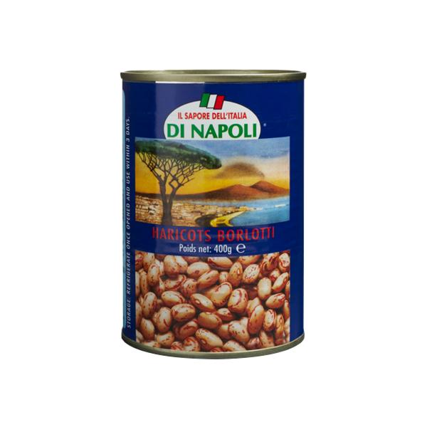 Di Napoli Borlotti Beans 400g