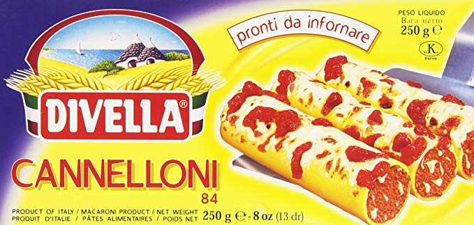 Divella Italian  Cannelloni 250g