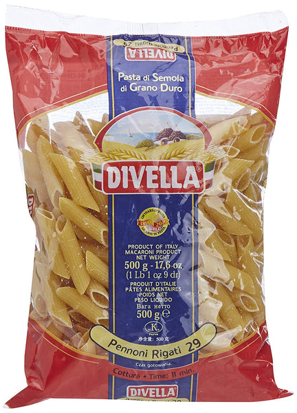 Divella Pennoni Rigati No 29 Pasta 500g