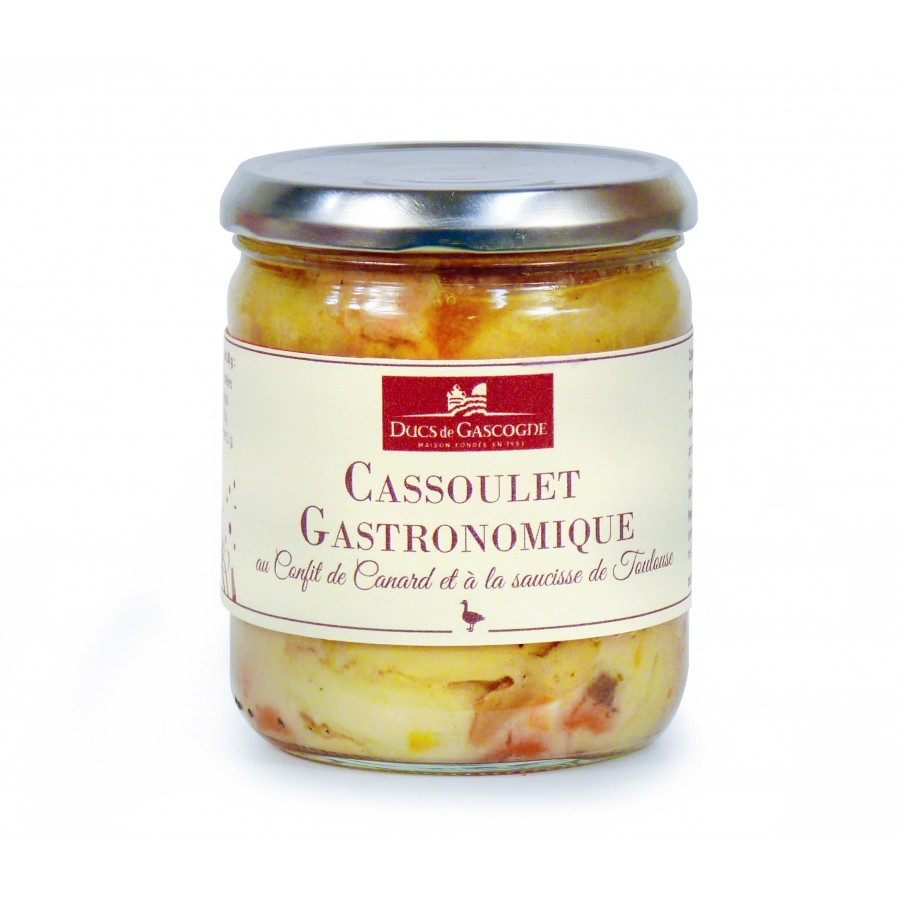 Casserole with Duck Confit and Toulouse Sausage Ducs de Gascogne  380g