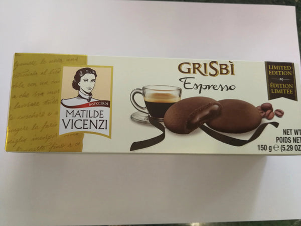Matilde Vicenzi Grisbi Espresso Biscuits 150G